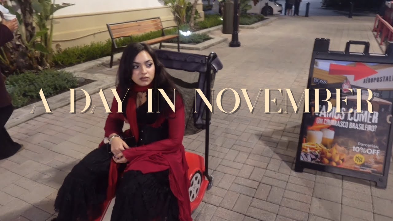 A day in November - Trying Dave’s Hot Chicken, Açaí, Horror Nights, Spirit Halloween Haul!