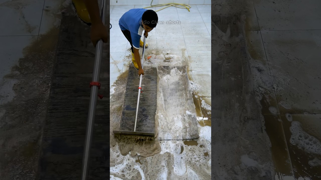 Relaxing Carpet Cleaning: Soothing ASMR Video #asmr #satisfying