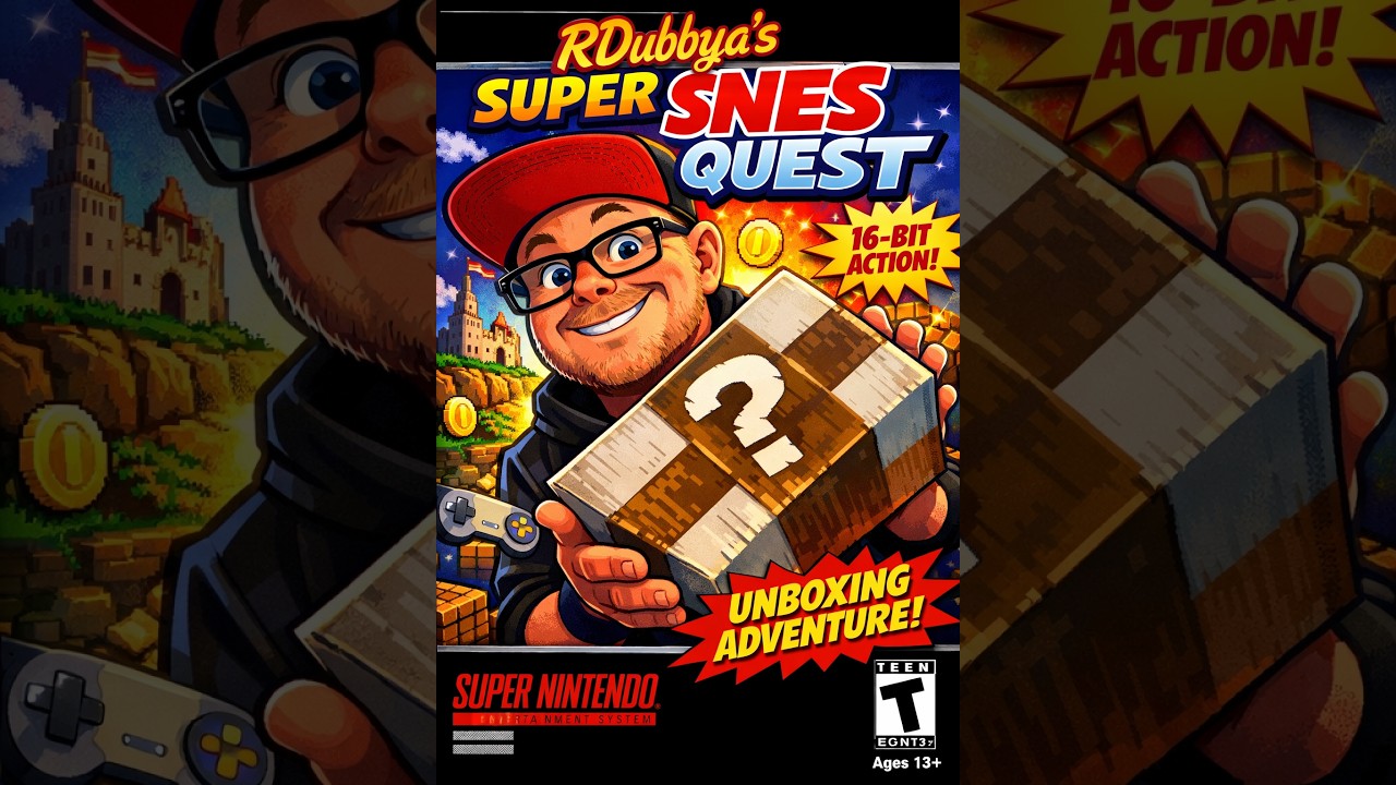 RDubbya's Vlogs: RDubbya's Super SNES Quest Ep. 2- Another Unboxing Adventure