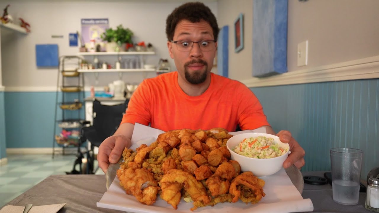I Tackled The Shipwreck Food Challenge In Lewiston Maine