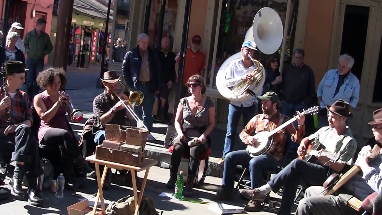 Tuba Skinny - Corrine, Corrina - New Orleans Street Band, Mardi Gras 2015
