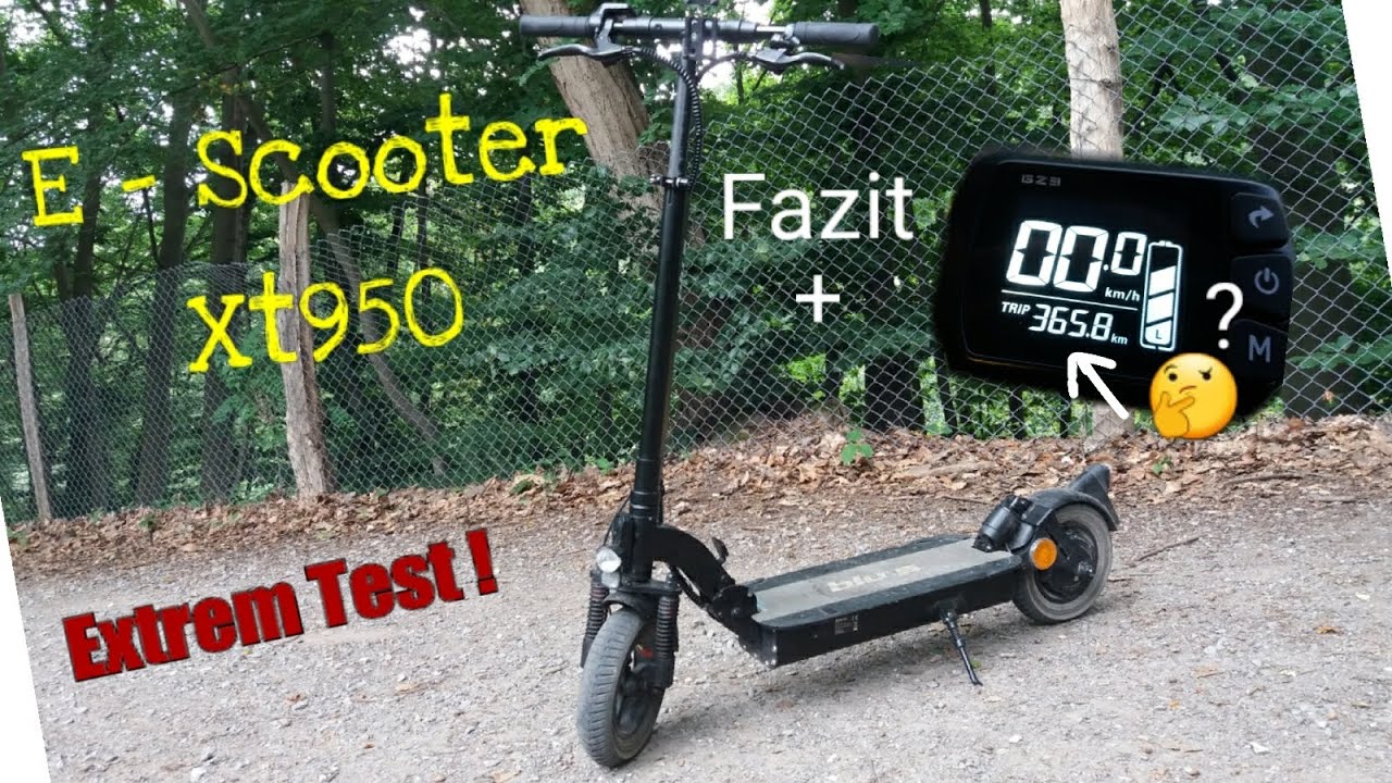 E-Scooter 🛴🔥Blus Stalker XT950 EXTREM ! Test  + Fazit