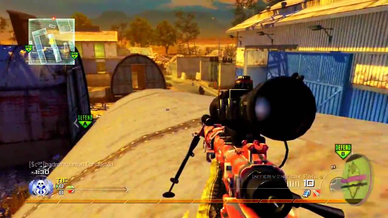 PROOF : A MW2 SnD Sniper Quick/No Scope Montage By pure360gold