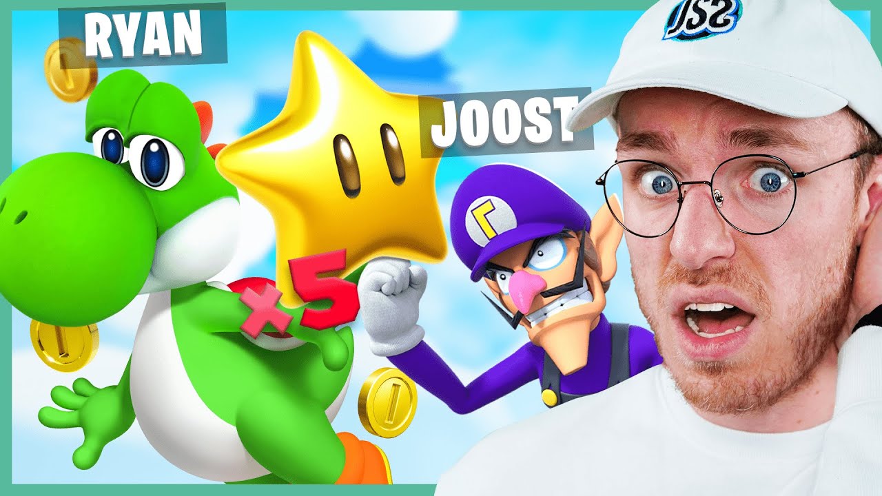 Mario Party, maar Ryan begint met 5 STERREN MEER DAN DE REST! (EINDE?!)