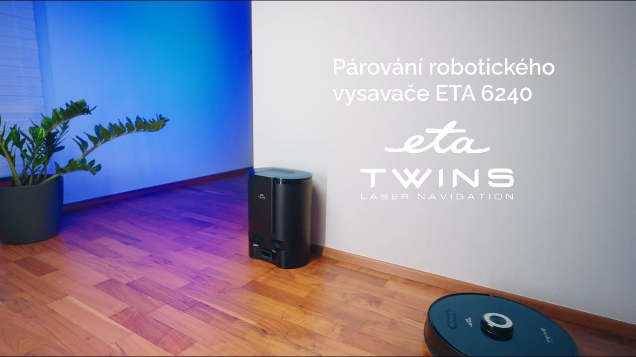 Párování robotického vysavače ETA Twins