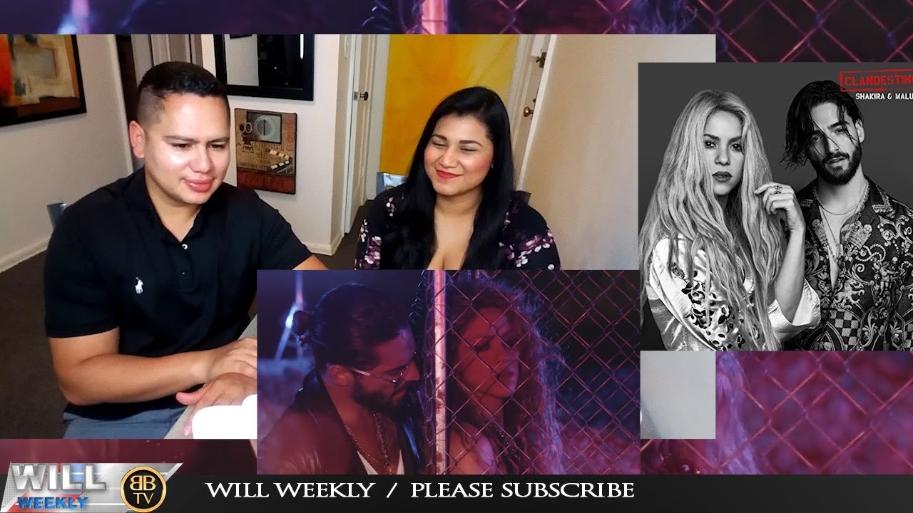Shakira, Maluma - Clandestino Official Video REACTION !!