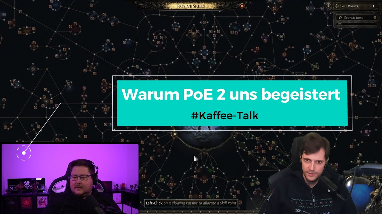Warum Path of Exile 2 uns begeistert (Kaffe-Talk mit JarzuulTV)