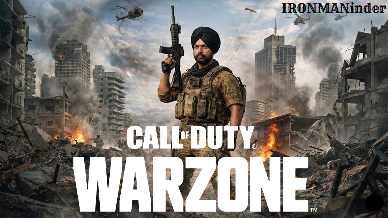 🔴Live- COD Warzone | waiting for reload update | IRONMANinder