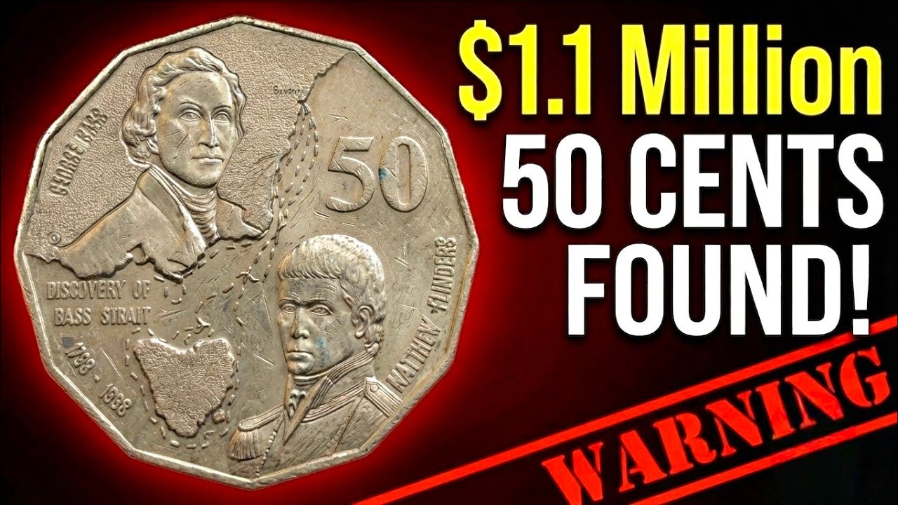 Think It's Just 50 Cents? These Rare Australian 50 Cent Coins Have Sold for Thousands of Dollars!