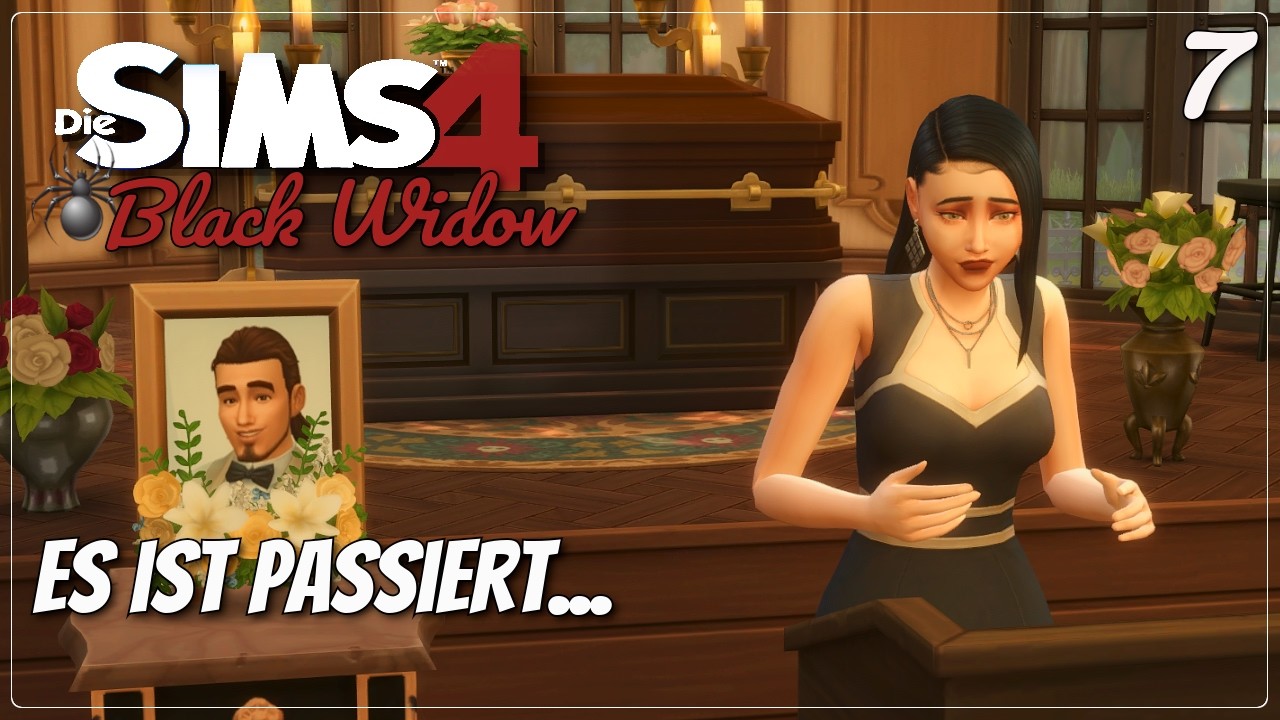 Der erste ist gefallen… 🕷️ Die Sims 4 Black Widow Challenge #7