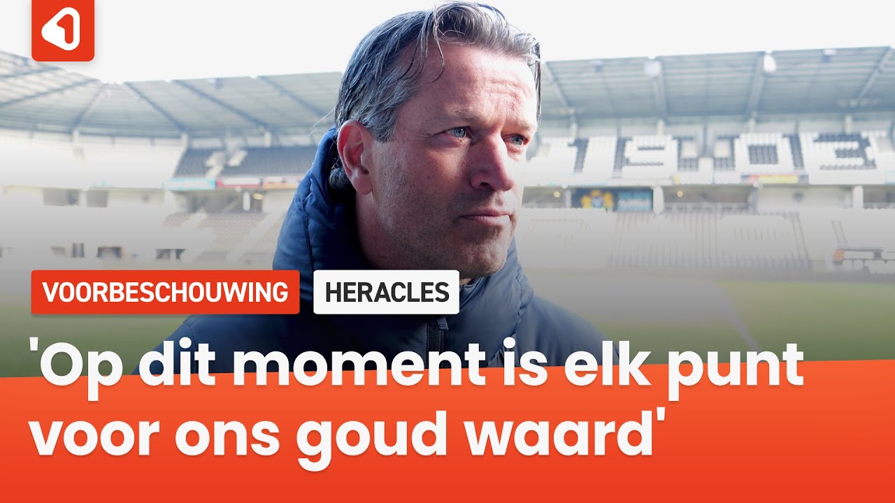Heracles-trainer Faber gaat uit van eigen krachten tegen Feyenoord