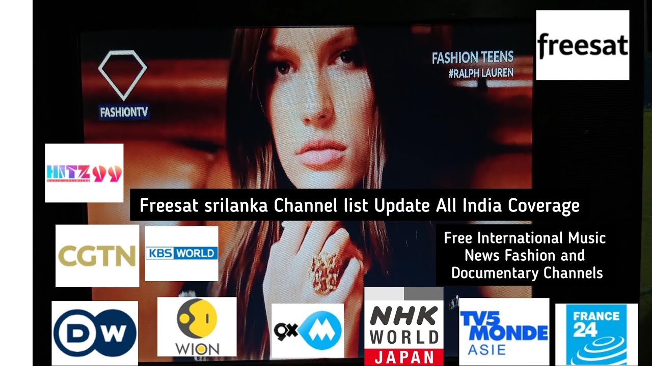 FreeSat Sri Lanka Express AM7 40 east Update New Channel List Walkthrough