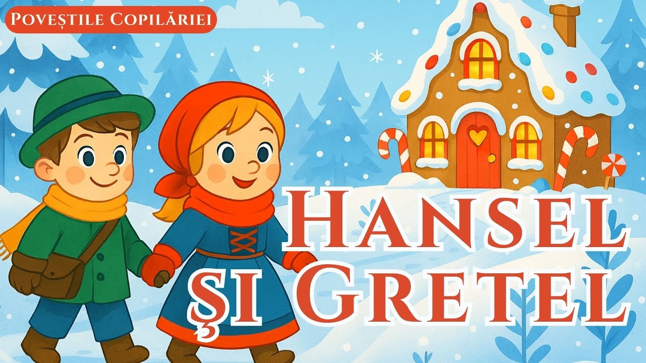 Hansel și Gretel – Poveste de noapte bună cu voce blândă