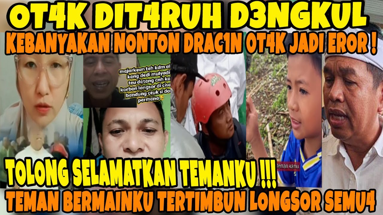OT4K D3NGKUL‼️WARGA SUMATRA BANGGA DENGAN KDM😱KDM TOTALITAS BANTUIN WARGA TERDAMPAK LONGSOR🔥