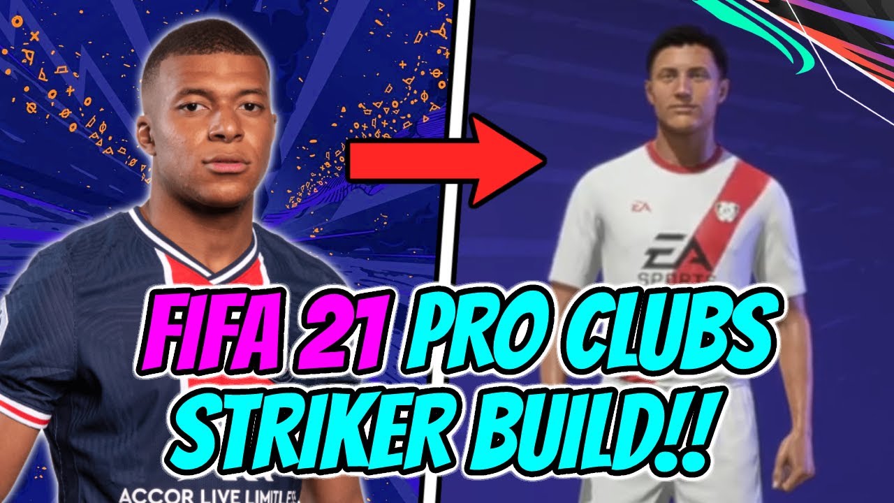 FIFA 21 *SUPER OVERPOWERED* STRIKER PRO CLUBS BUILD TO WIN MORE GAMES | FIFA 21 BROKEN CLUBS BUILD!!