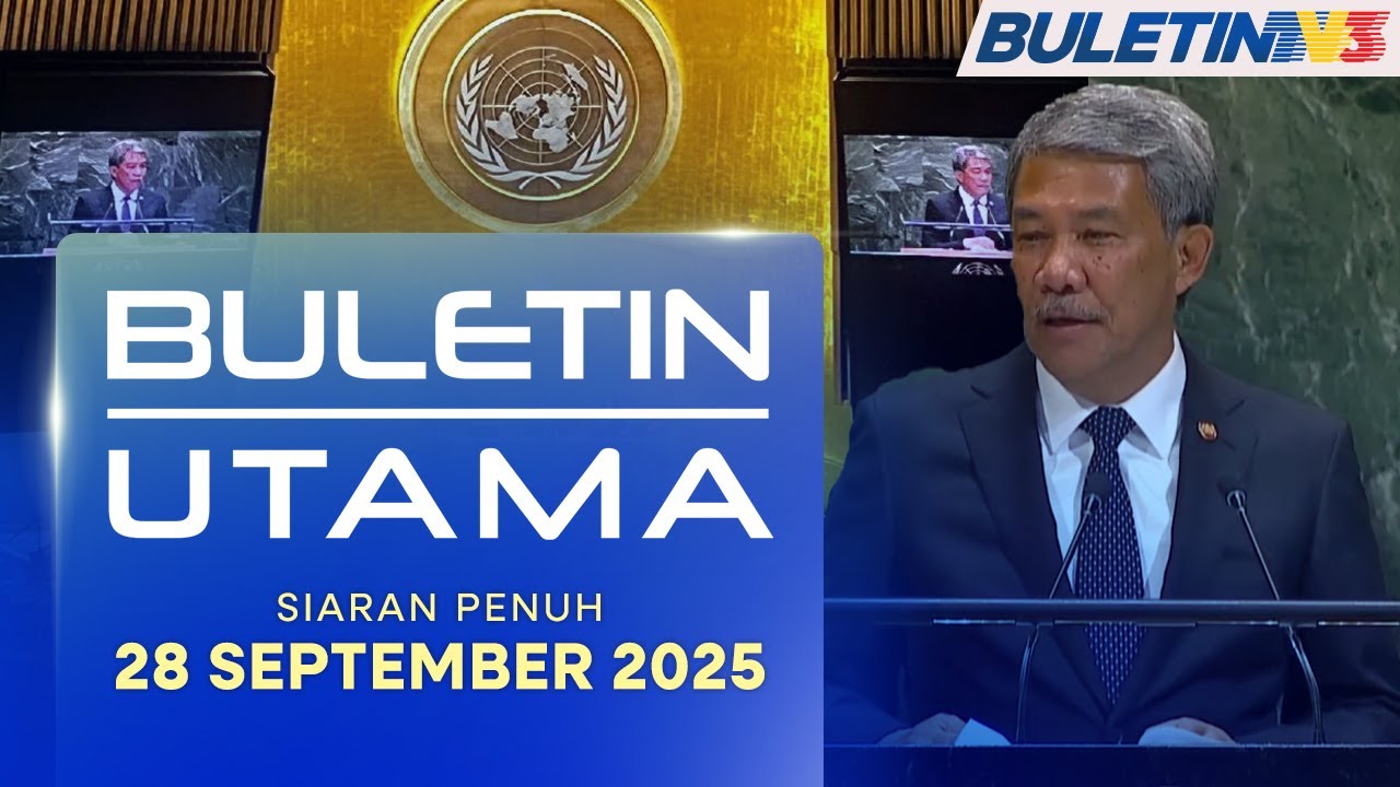 Malaysia Desak Had Atau Hapus Kuasa Veto Majlis Keselamatan PBB | Buletin Utama, 28 September 2025