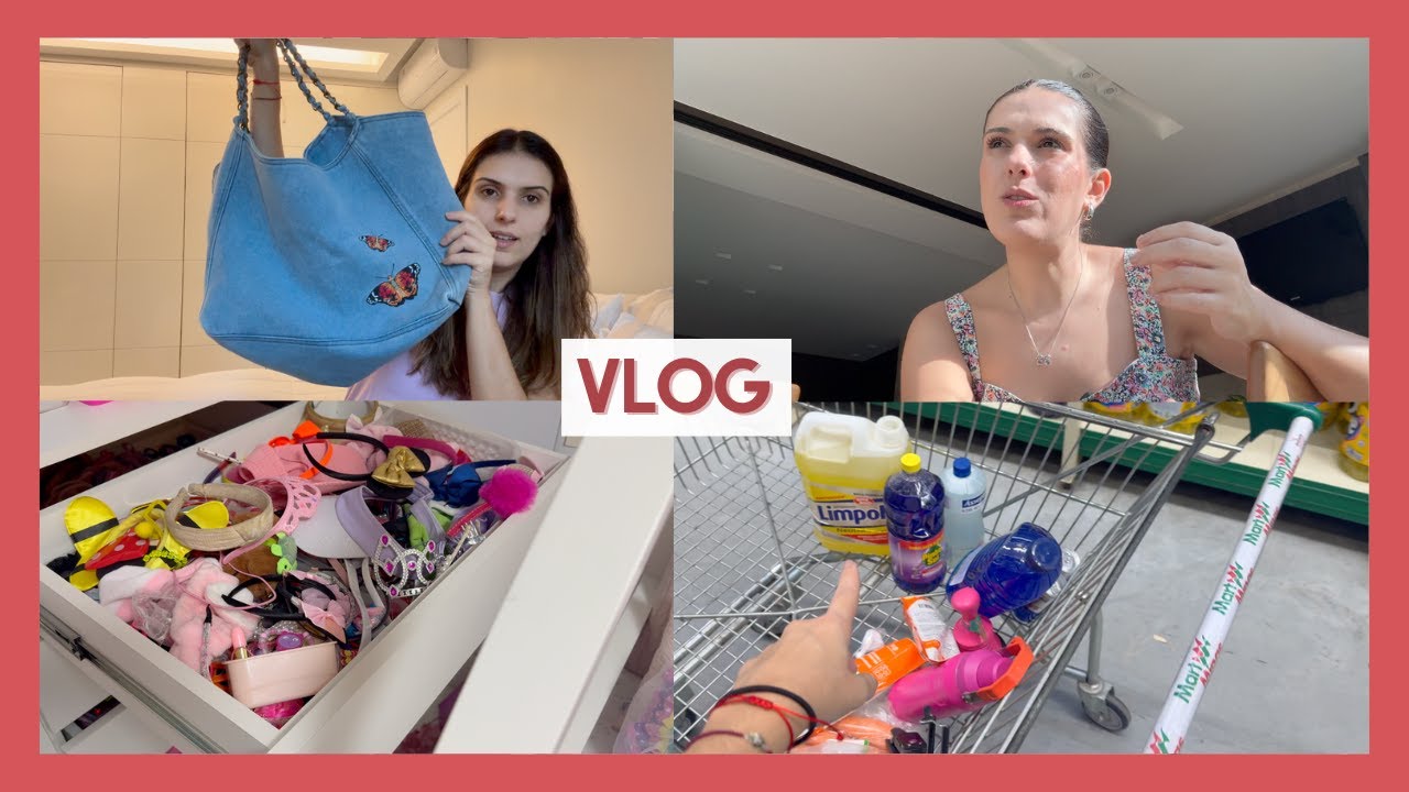 Um dia de Rotina | Mercado, Casa em Ordem e Comprinhas para Viajar
