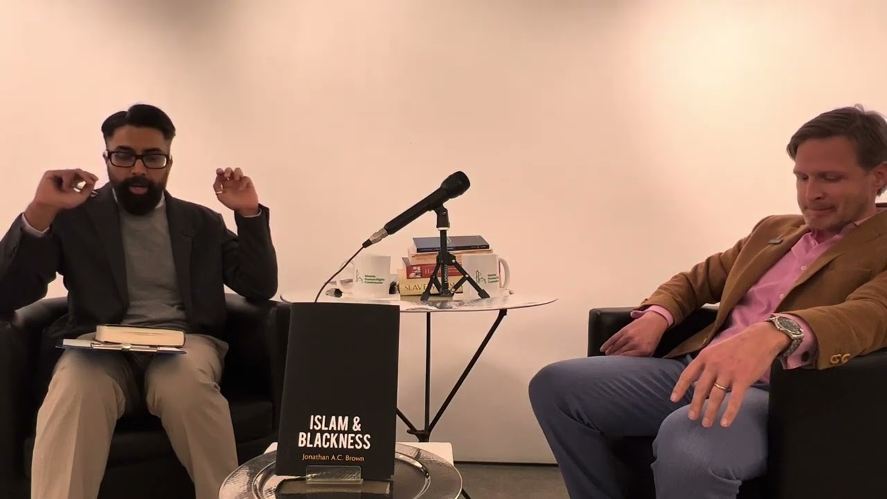 Dr. Jonathan AC Brown - Book Launch: Islam and Blackness
