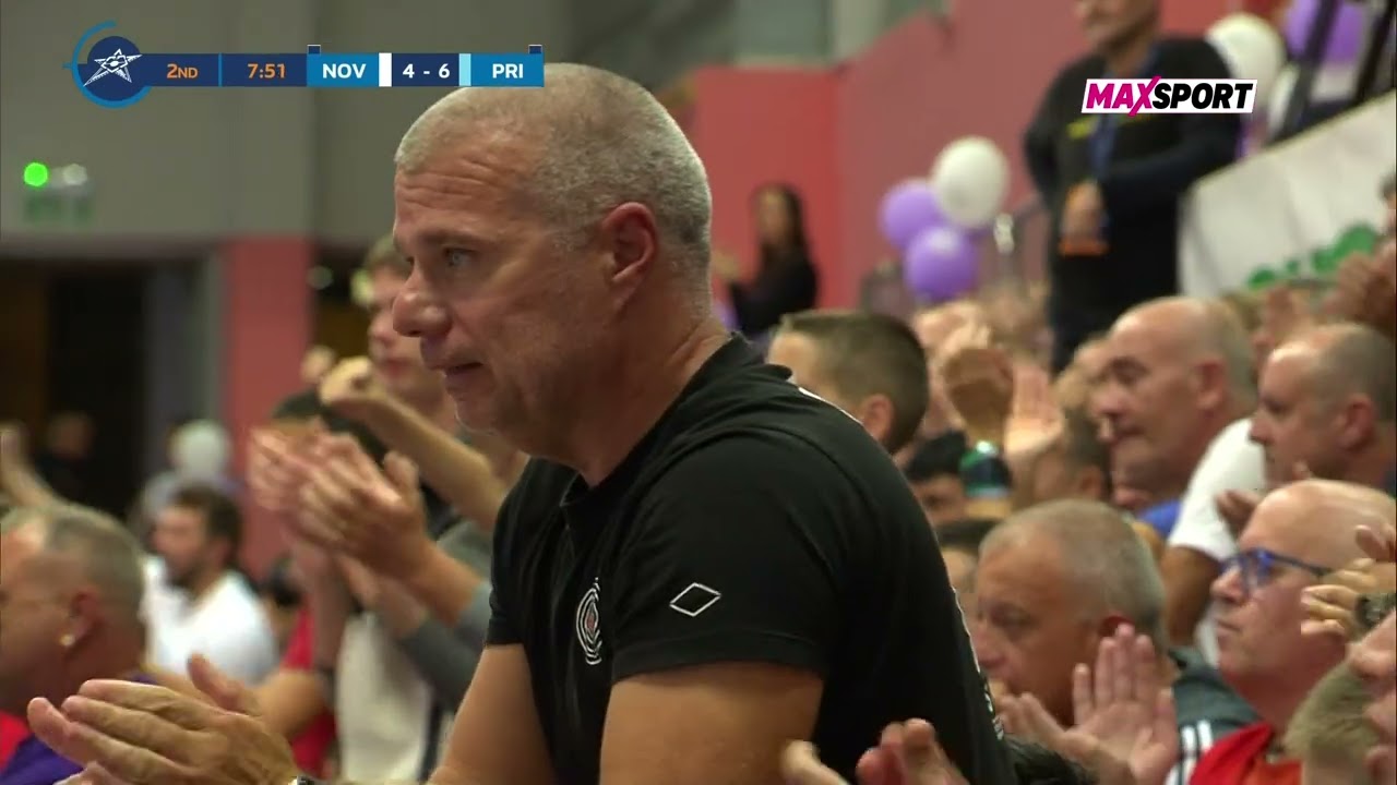 NOVO VRIJEME vs PRISHTINA  6:7 (2. kolo,UEFA Futsal Champions League)