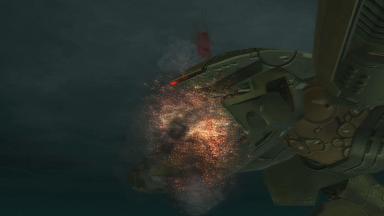 Metal Gear Solid 2 HD - Raiden Defeats the RAY's Cinematic - Gameplay