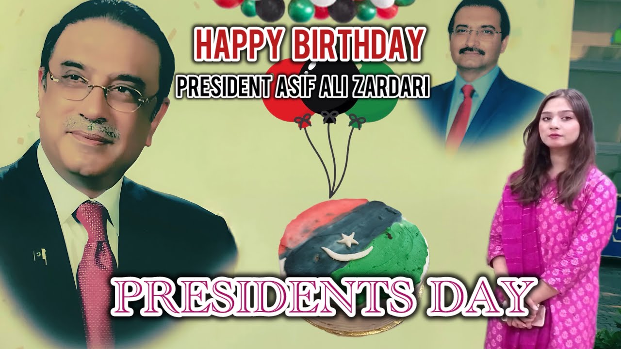 President Asif Ali Zardari’s Birthday Celebration | Presidents Day 🇱🇾