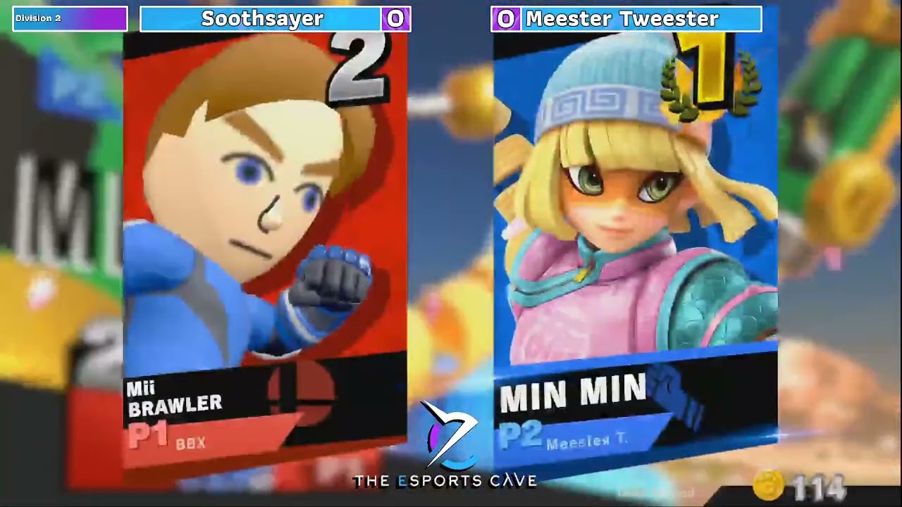 TEC 23: Soothsayer (Mii Brawler/Jigglypuff) vs Meester Tweester (Min Min) Division 2