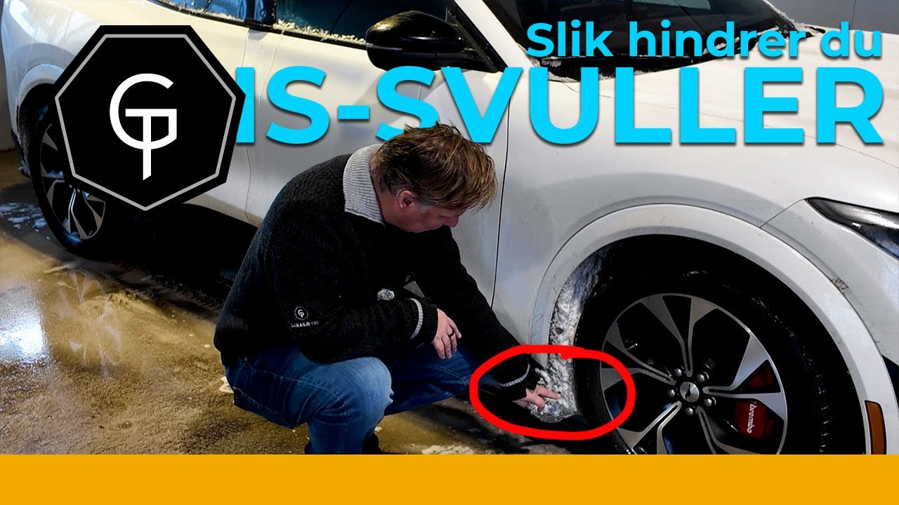 Isklumper i hjulbuen kan være farlig – gjør dette i vinter