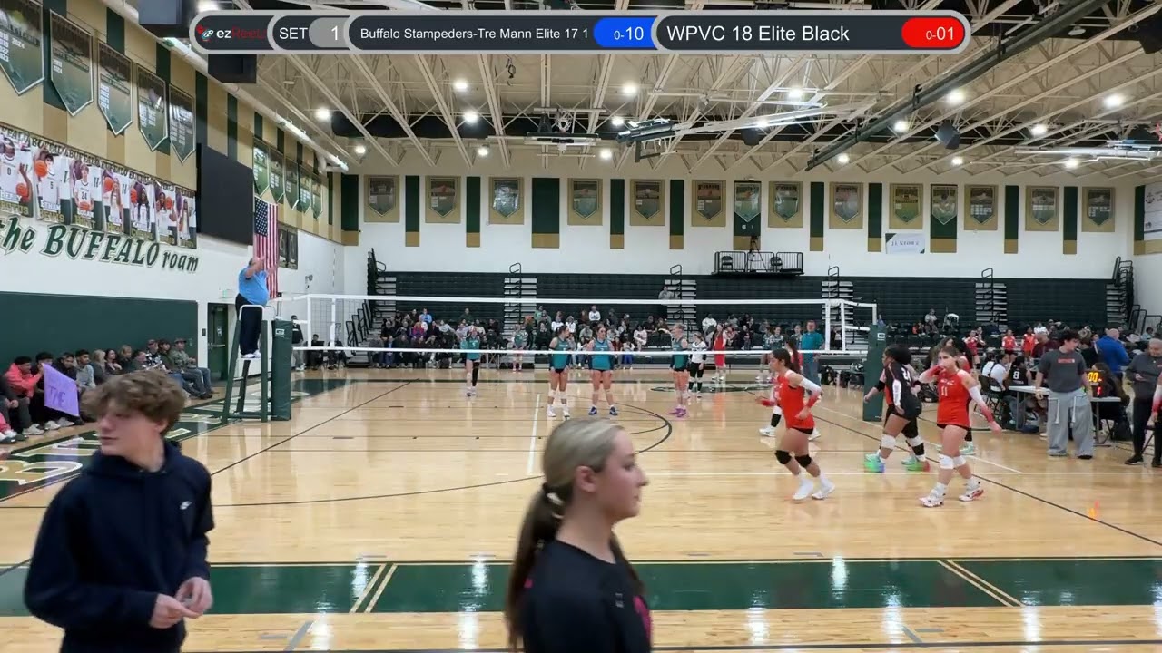 Buffalo Stampeders - Tre Mann Elite 17 v. WPVX 18 Elige Black