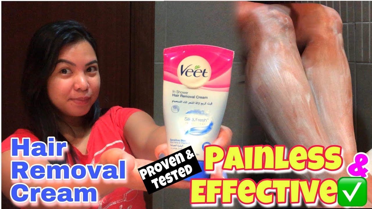 VEET in shower Hair Removal Cream (Sensitive Skin with Aloe Vera & Vitamin E) |April Joy Obod