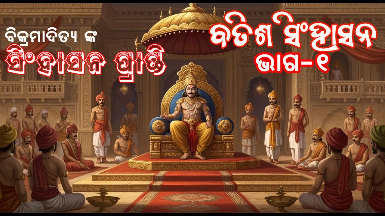 ବିକ୍ରମାଦିତ୍ୟ ଙ୍କ ବତିଶ ସିଂହାସନ ସିଂହାସନ ପ୍ରାପ୍ତି Episode#1// // ଓଡ଼ିଆ ଏଫ ଏମ ୟୁ ଟ୍ୟୁବ // ବତିଶ ସିଂହାସନ