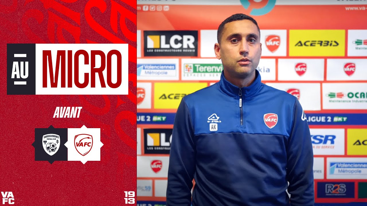 🎙️ Au micro avec Ahmed Kantari avant Sarreguemines - VAFC