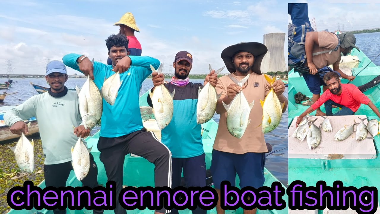 Chennai ennore boat fishing back to back gt