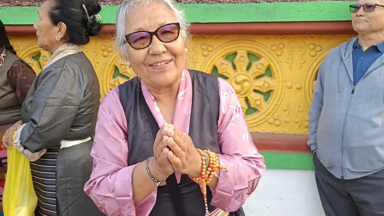 His Holiness Blessings On 4th February 2026# Who Came From Out side Mundgod 🙏🙏🙏✌️✌️✌️
