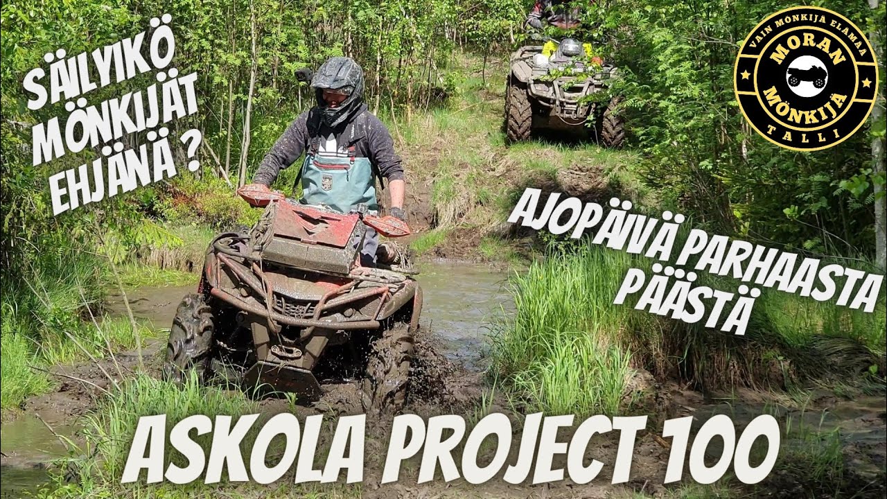 PARIURAA ASKOLA ATV PROJECT 100 | Vain Mönkijä Elämää osa 75