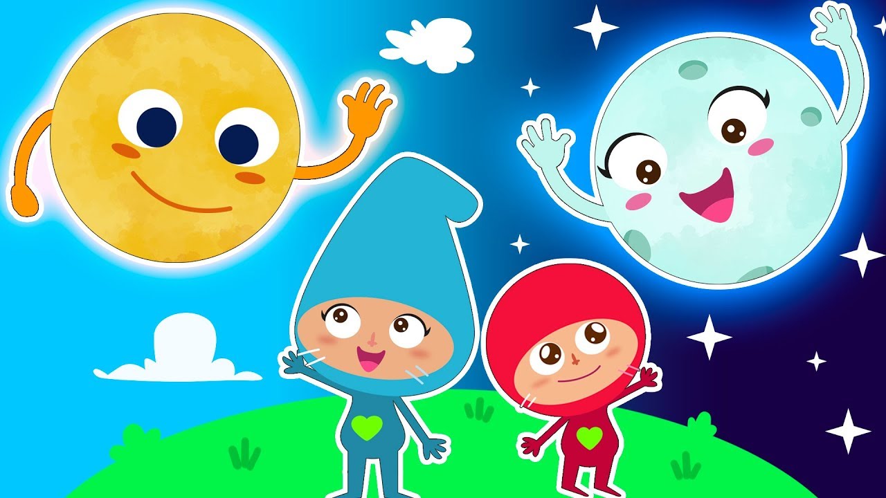 🌞 Buen D&Iacute;A SE&Ntilde;OR SOL 🌝 | Canciones infantiles y dibujos animados en ESPA&Ntilde;OL | Green Family