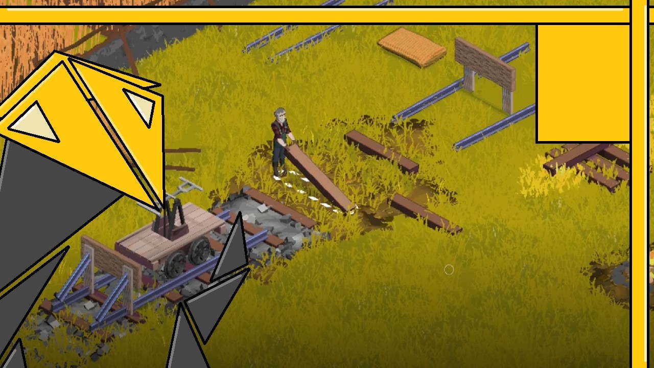 Lets lay some rail | Train goes right