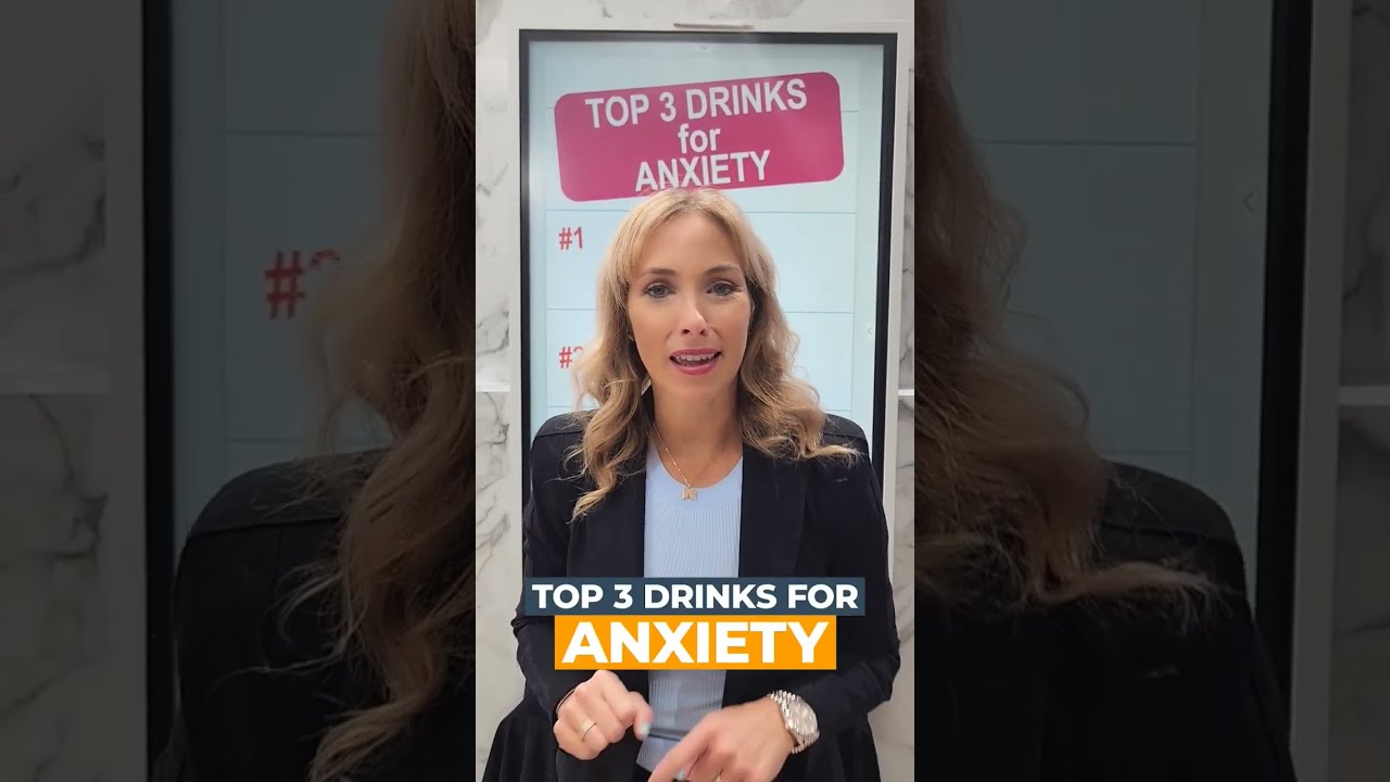 Top 3 Drinks For Anxiety #shorts
