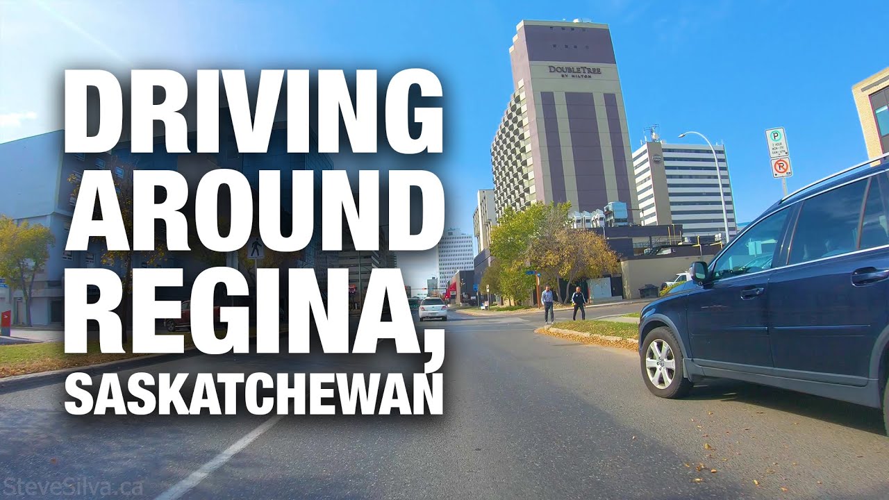 Driving around Regina, Saskatchewan