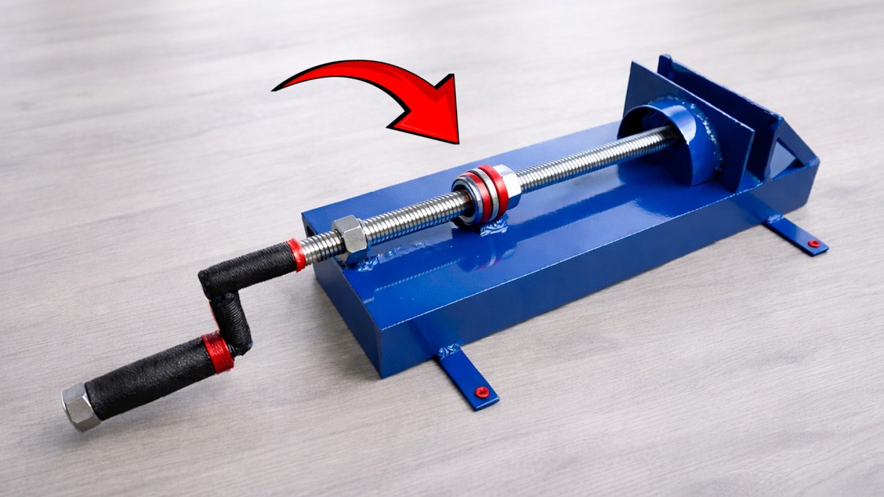 This Invention Could Change Everything! Turning an Ordinary Vise Into an Ultra-Strong Clamping Tool