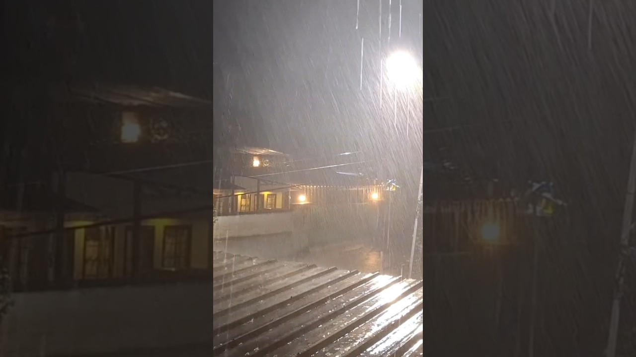 Heavy Rooftop Rain | Deep Sleep Rain Sounds 🌙