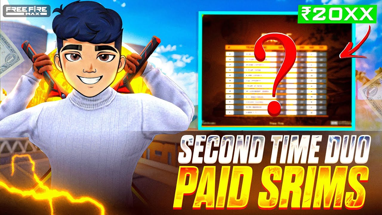 Playing Duo Paid Scrim Second Time 🔥🏆Dominating Matches In Paid Scrim 🎭 | Esport Journey In FF Paid 