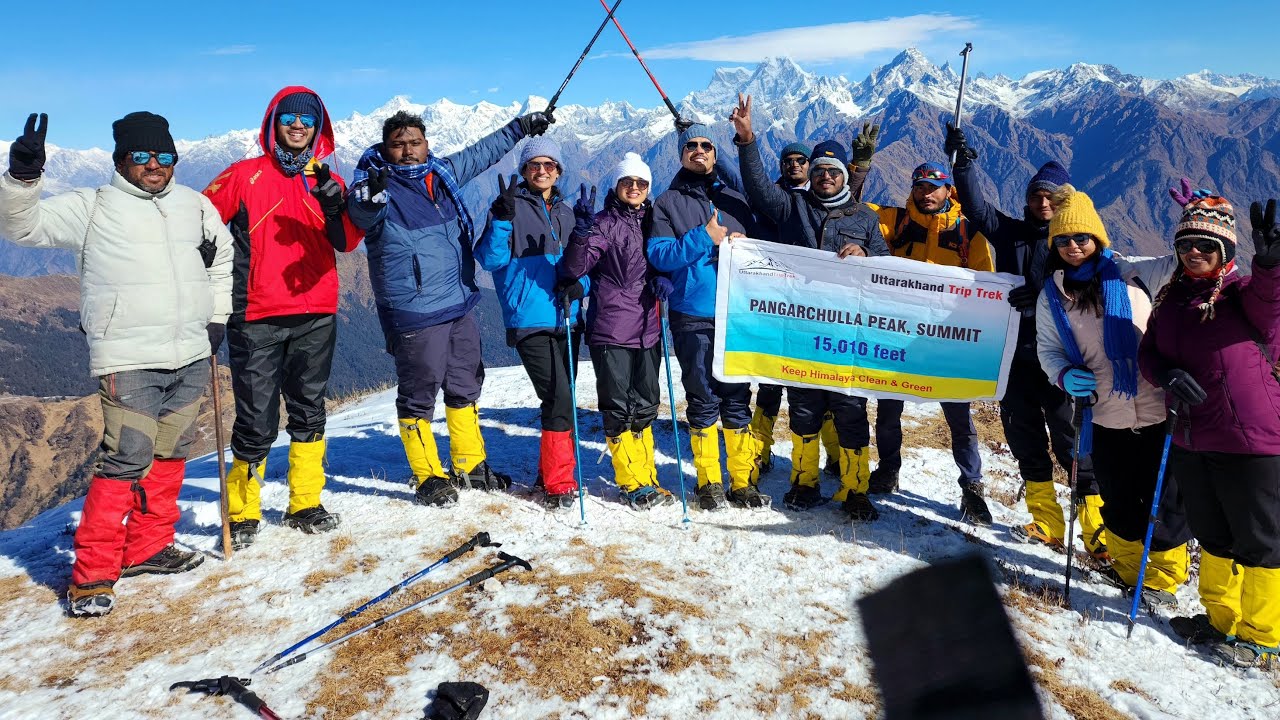 Pangarchulla Peak Trek & Kauri Pass: How to go there, what to expect, when to go. Winter Trek Nov 22