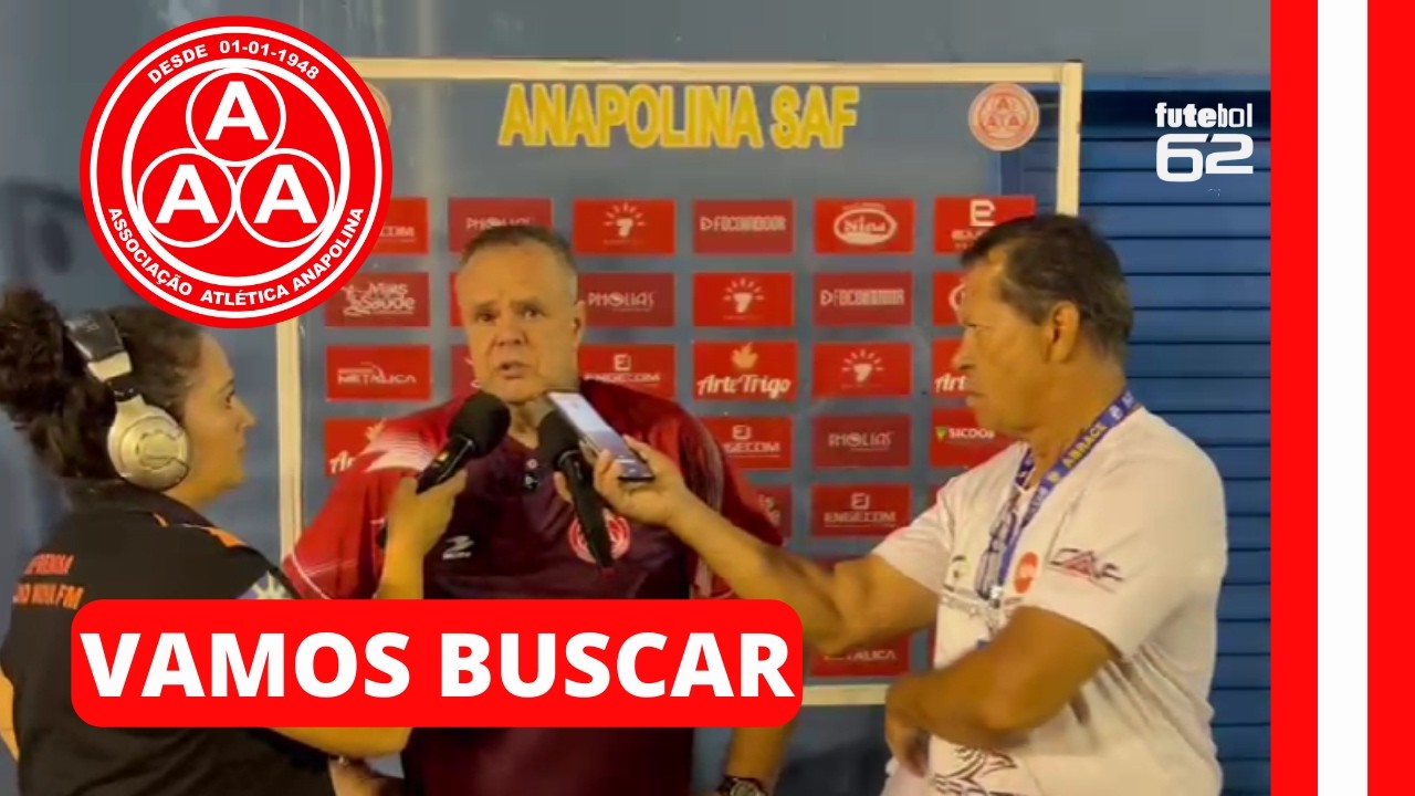 Técnico da Anapolina analisa empate e sonho de classificação contra a Jataiense