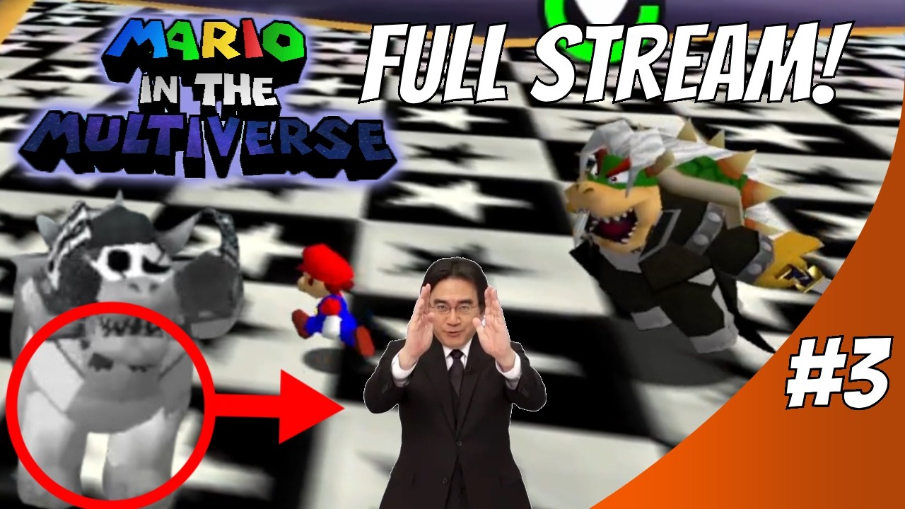 SEPHIROTH AND GASTER BOWSER!?!? // Full stream: Mario In The Multiverse Part 3 (FINAL)