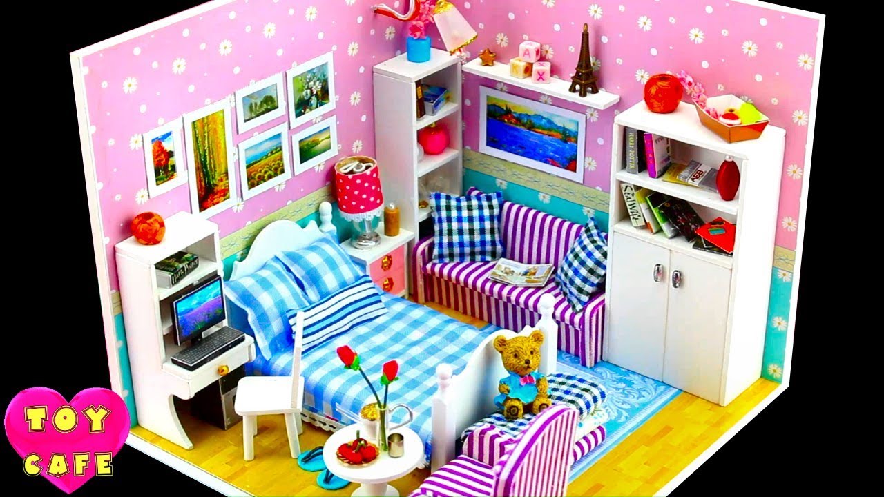 The Dream Attic, DIY Miniature Model House Kit With Working Lights