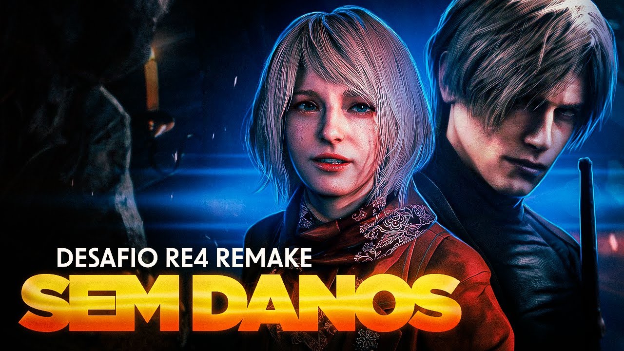 🔴 RESIDENT EVIL 4 REMAKE  -  VILAREJO -  SEM DANOS / LEVOU DANO? RESETA!    🔴