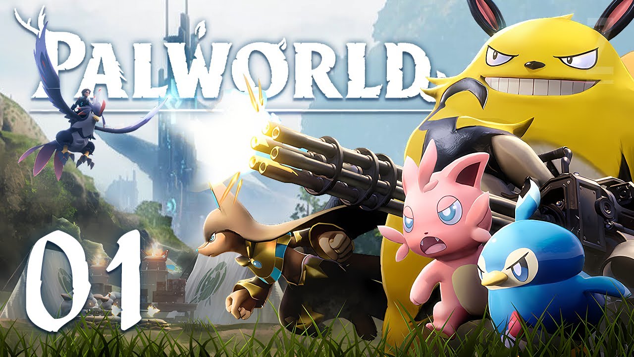 Игровой процесс Palworld. Часть 1. НОВОЕ ПРИКЛЮЧЕНИЕ НАЧИНАЕТСЯ!