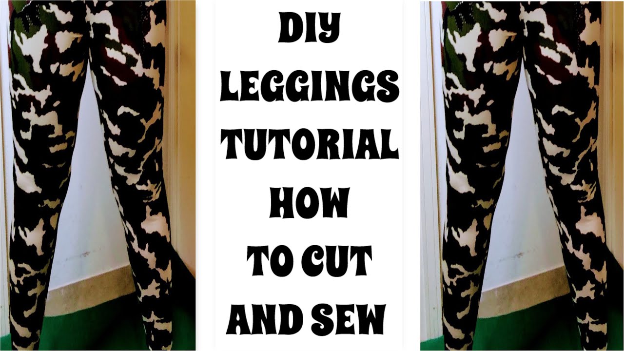 HOW TO CUT AND SEW LEGGINGS - DIY TUTORIAL #Leggings #Trend #Fashion #dlotshow #africanfashion