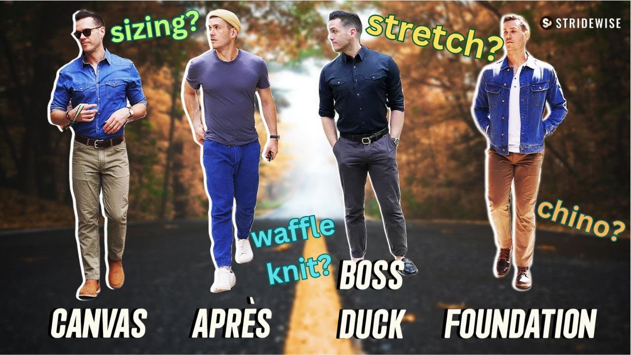 The TAYLOR STITCH PANTS REVIEW: 1 year in 4 models (Apr&egrave;s vs Foundation vs Boss Duck vs All Day)