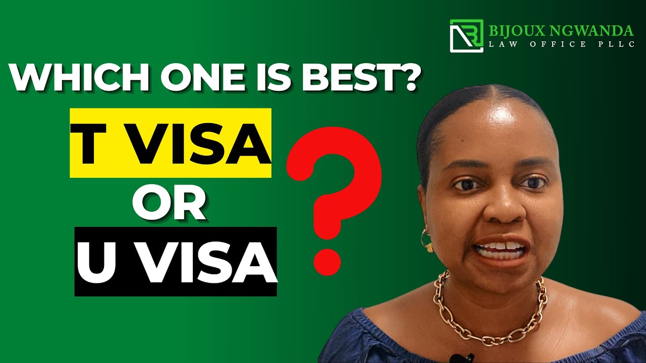 Which Humanitarian Visa Is Best For You-Differences between U visa & T Visa-Great Tips!